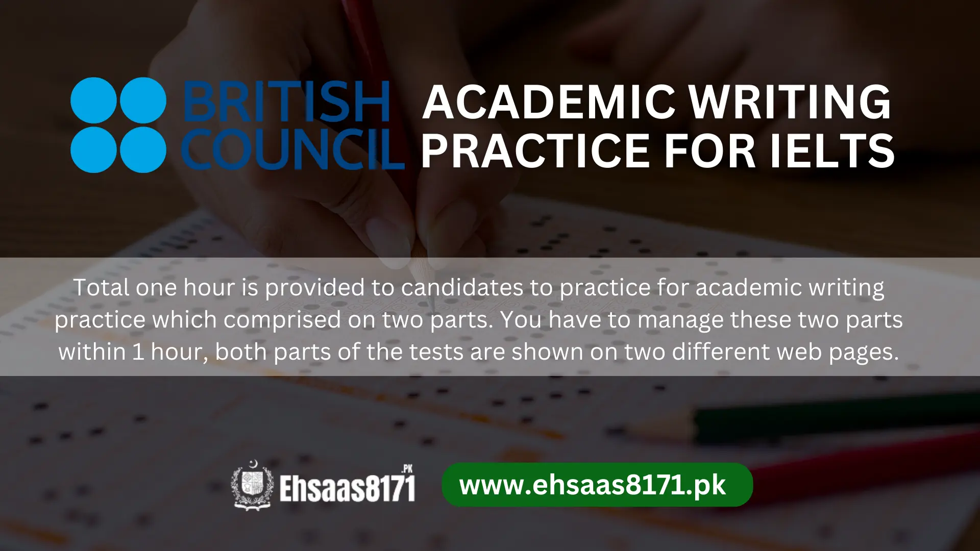Academic writing practice for IELTS