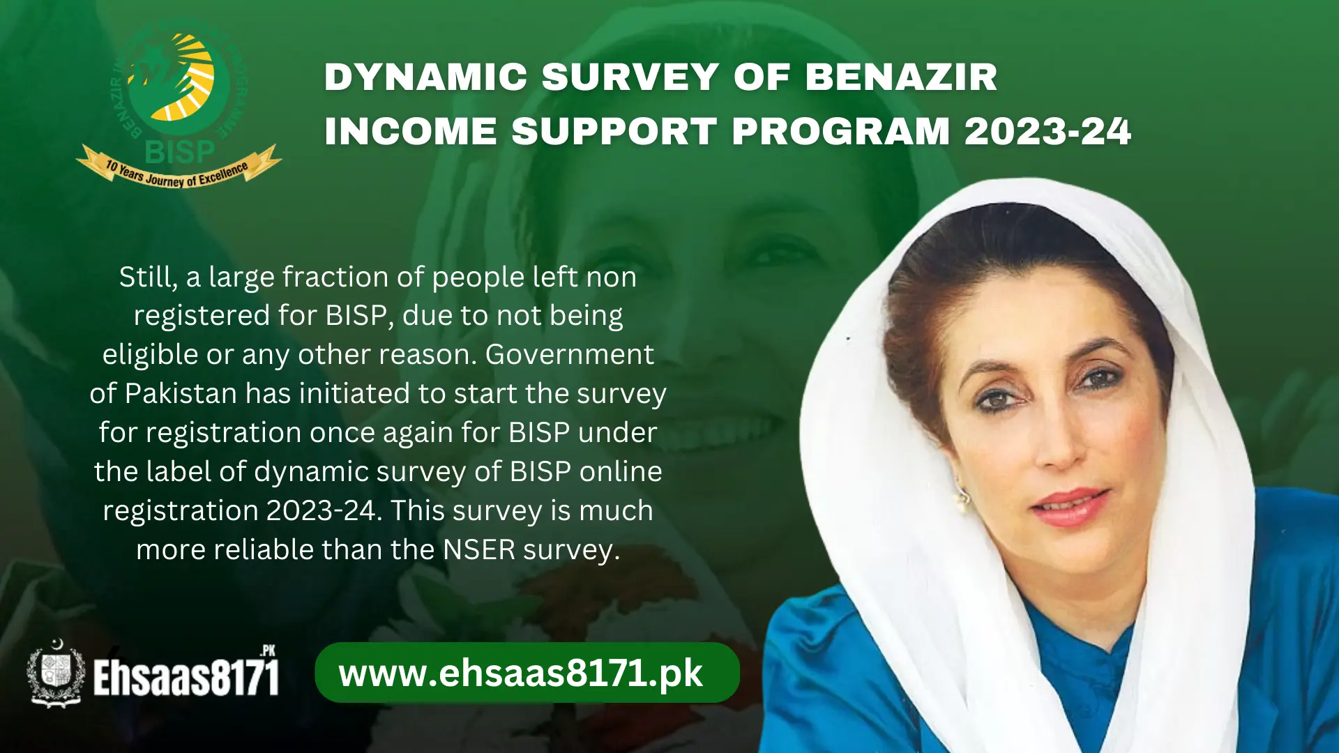 Dynamic survey of Benazir Income support program 2023-24