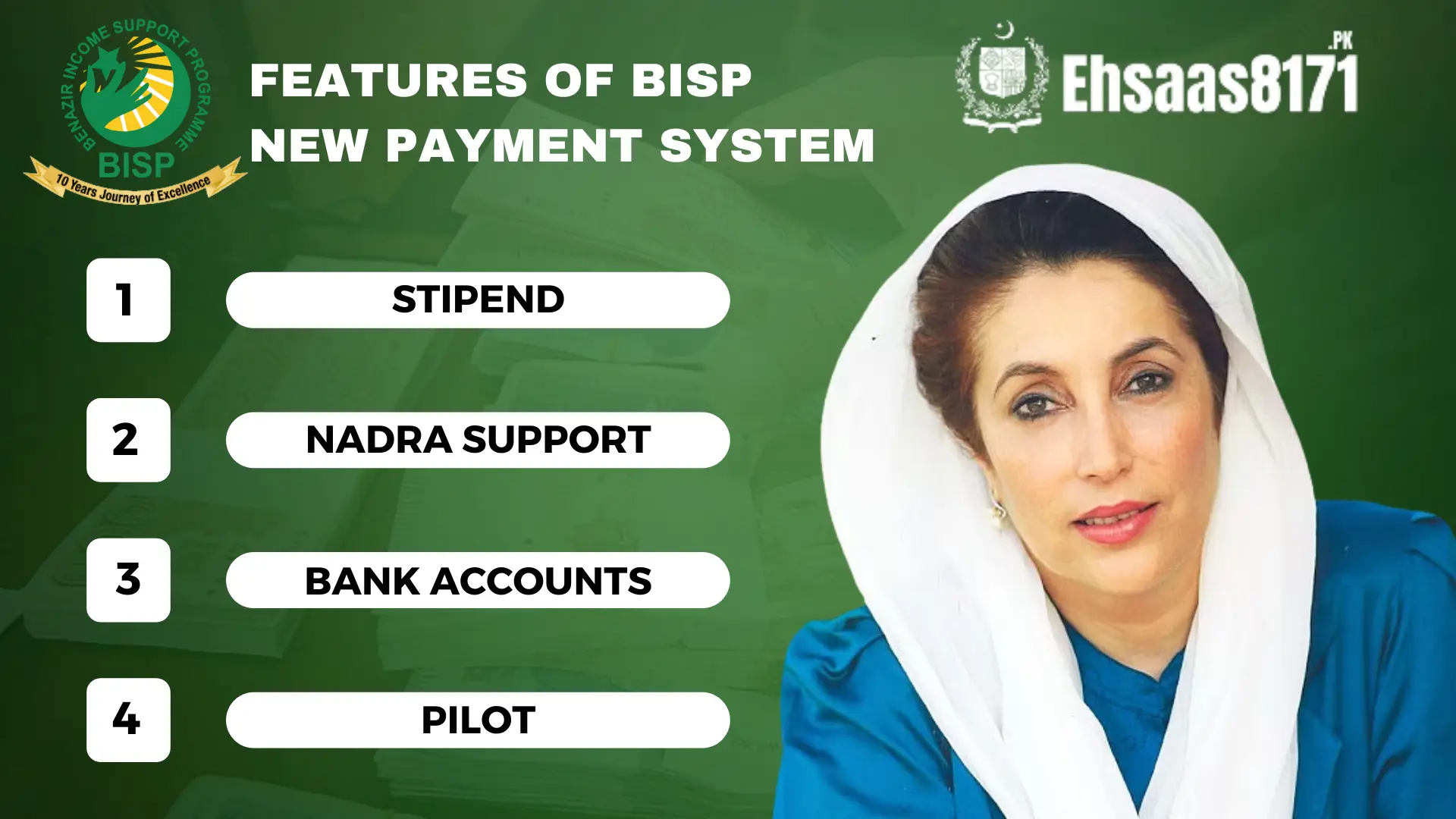 Features of BISP New Payment System
