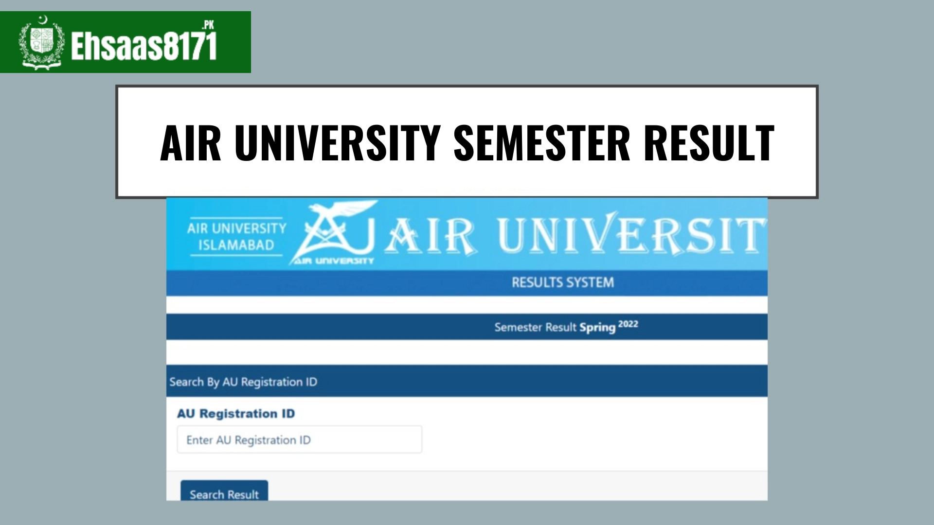 Air University Semester Result
