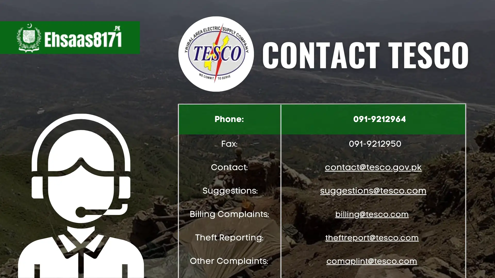Contact TESCO