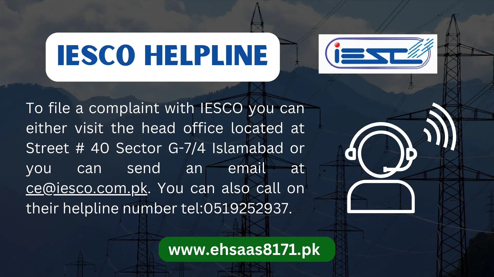 IESCO Helpline