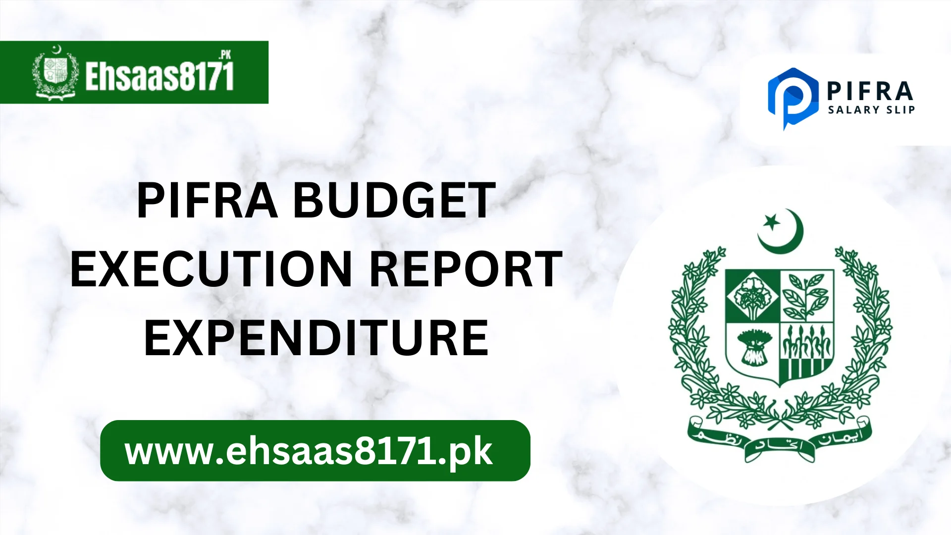 PIFRA Budget Execution Report Expenditure