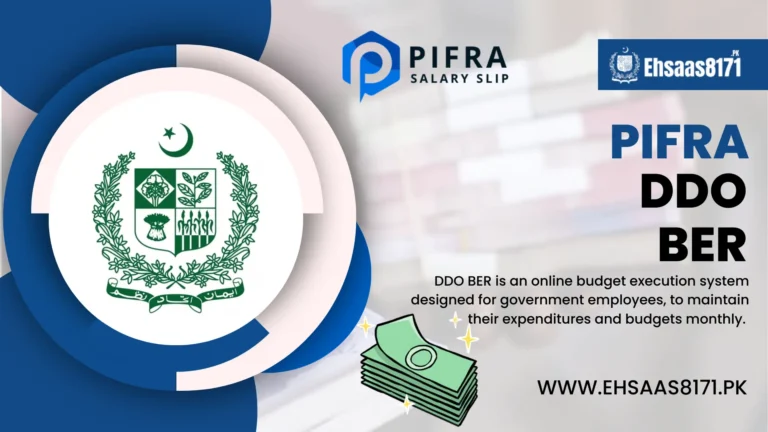 PIFRA DDO BER Check Budget 2024 – Monthly Expenditure