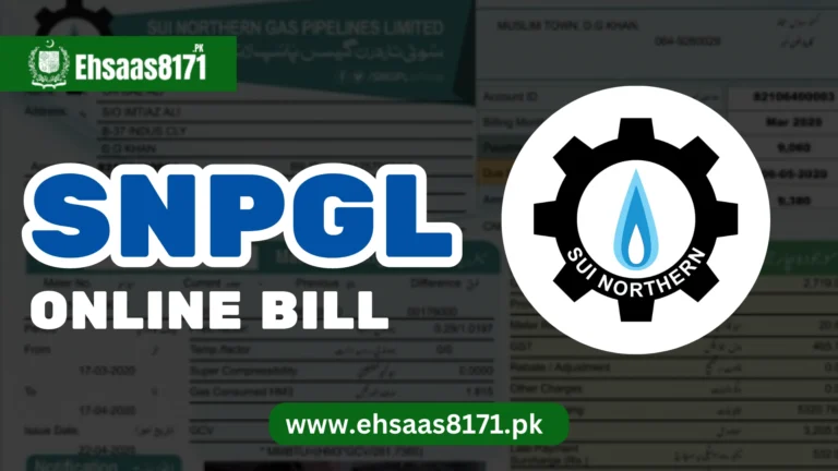 SNGPL Online Bill May 2024 – Download Duplicate Sui Gas Bill