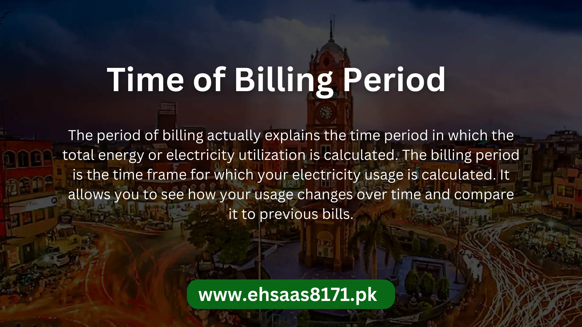 Time of Billing Period