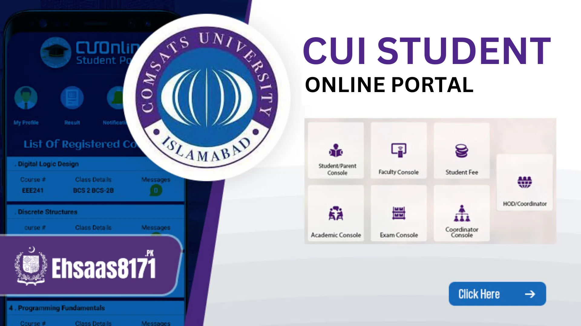 CUI Student Online Portal
