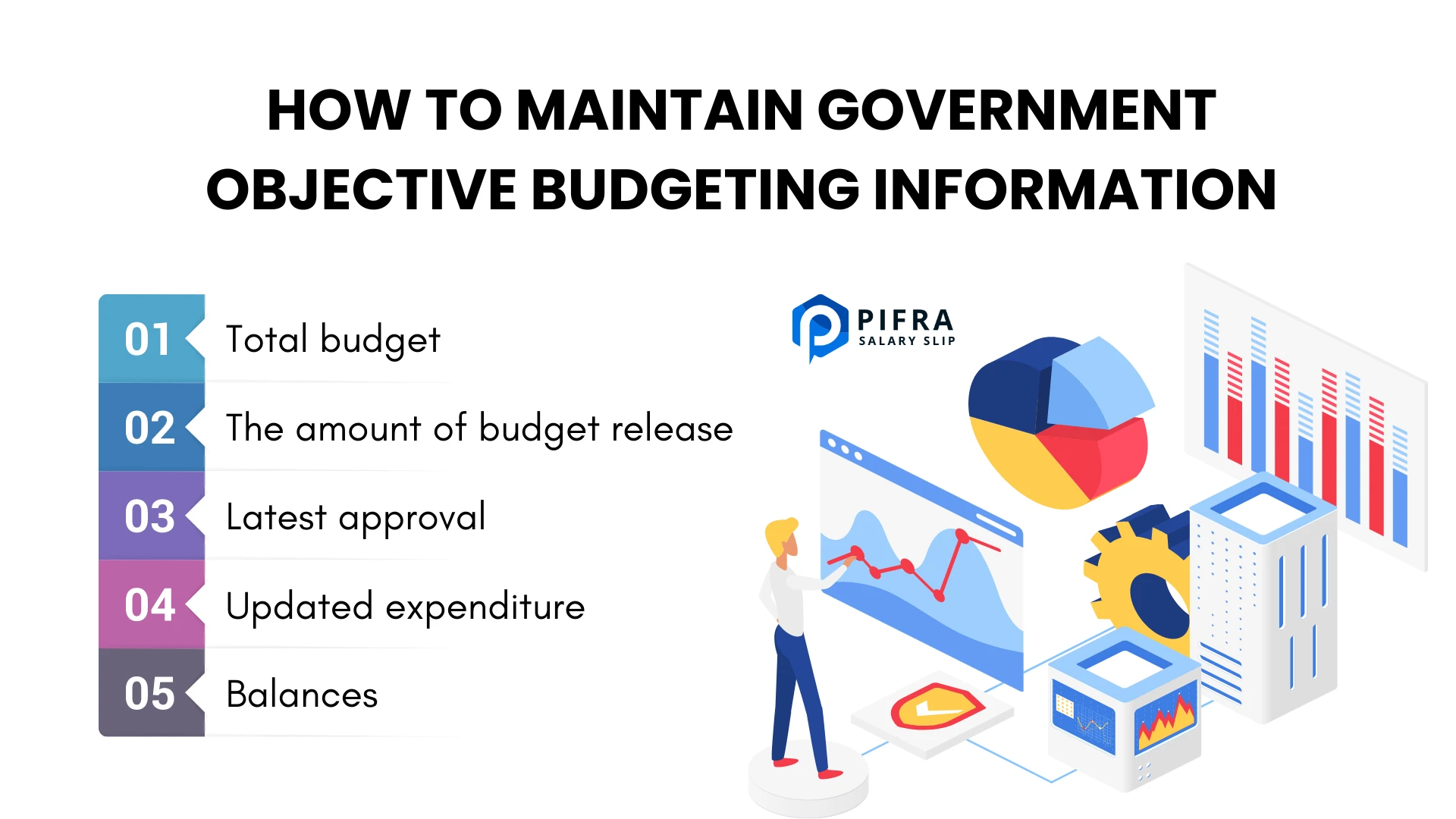 How to maintain government objective budgeting information