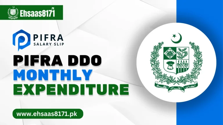 PIFRA DDO Monthly Expenditure