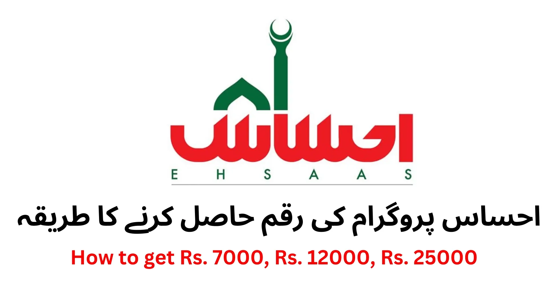 Ehsaas Program CNIC Check Online 25000 Registration