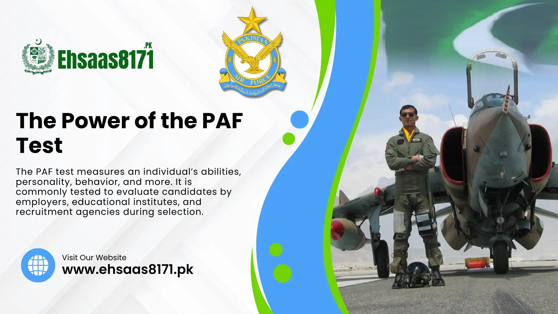 The Power of the PAF Test
